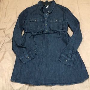 Isabel Small Maternity Denim Tunic🤰🏼